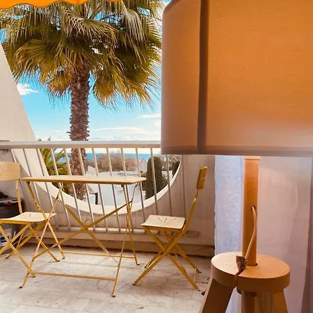 Апартаменты Le Cali, P2 Dans Avec Piscine, Vue Et Parking Prive *